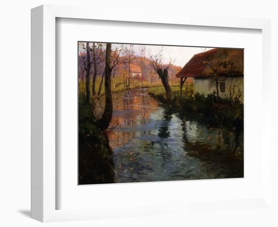 The Mill Stream-Fritz Thaulow-Framed Giclee Print