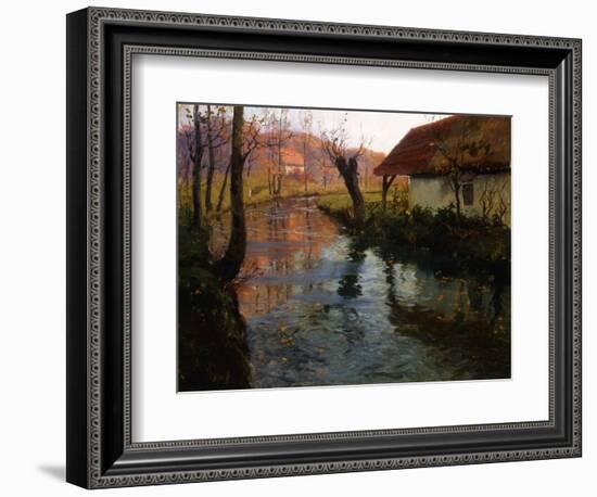 The Mill Stream-Fritz Thaulow-Framed Giclee Print