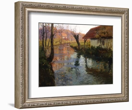 The Mill Stream-Frits Thaulow-Framed Giclee Print