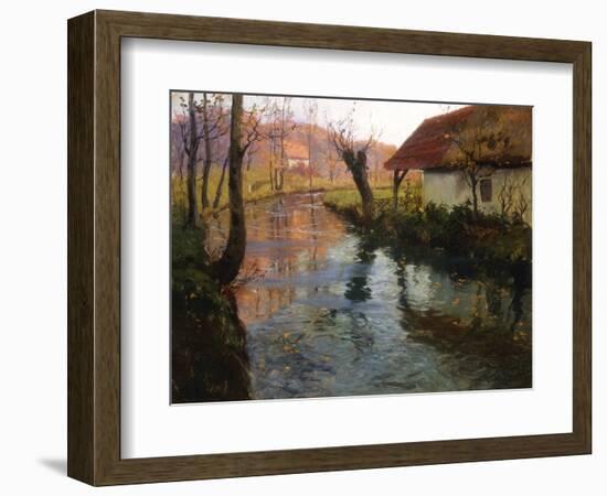 The Mill Stream-Frits Thaulow-Framed Giclee Print