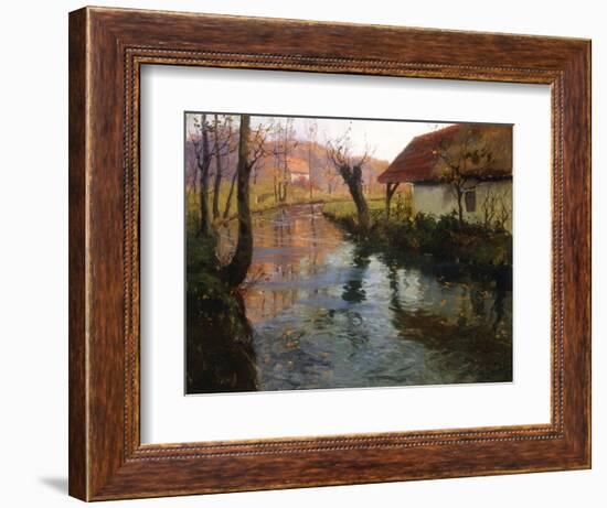 The Mill Stream-Frits Thaulow-Framed Giclee Print