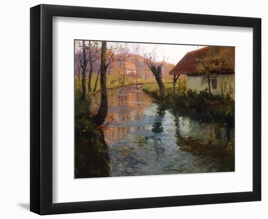 The Mill Stream-Frits Thaulow-Framed Giclee Print