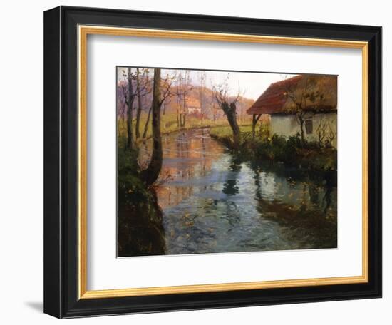 The Mill Stream-Frits Thaulow-Framed Giclee Print