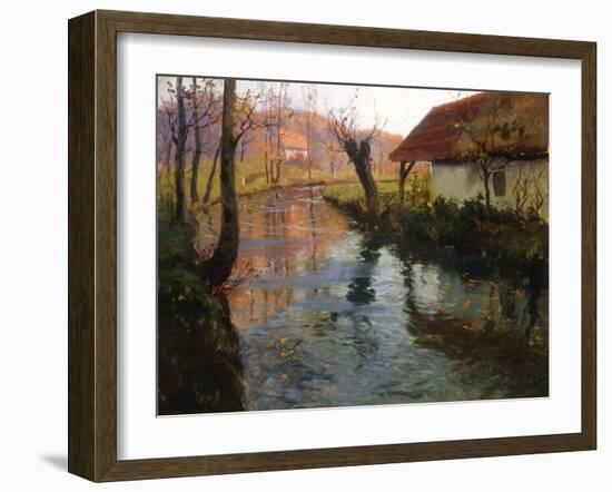 The Mill Stream-Frits Thaulow-Framed Giclee Print