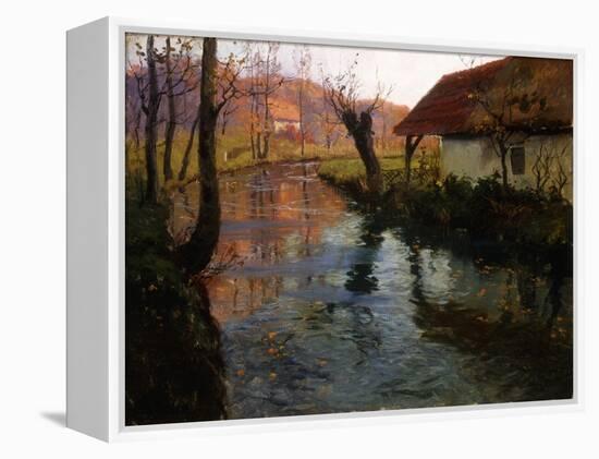 The Mill Stream-Frits Thaulow-Framed Premier Image Canvas