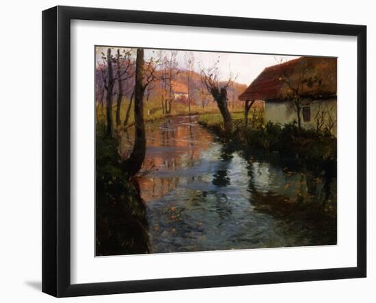 The Mill Stream-Frits Thaulow-Framed Giclee Print