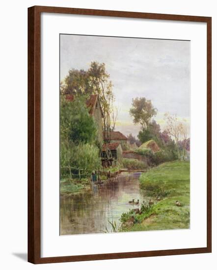 The Mill Stream-James George Bingley-Framed Giclee Print