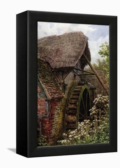 The Mill Wheel, Elmley Castle, Worcester-Alfred Robert Quinton-Framed Premier Image Canvas