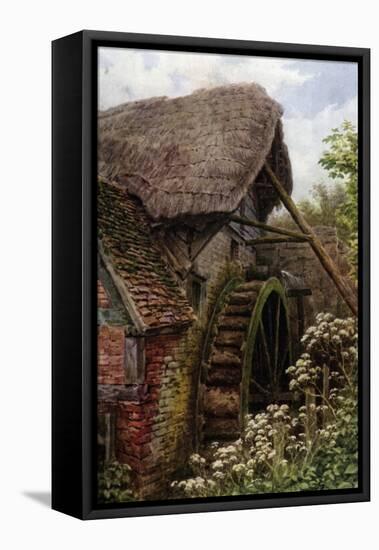 The Mill Wheel, Elmley Castle, Worcester-Alfred Robert Quinton-Framed Premier Image Canvas