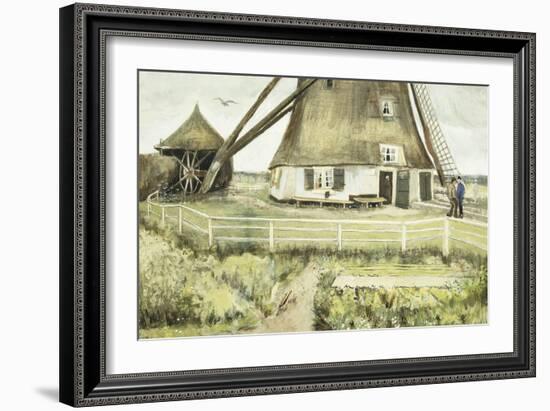 The Mill-Vincent van Gogh-Framed Giclee Print