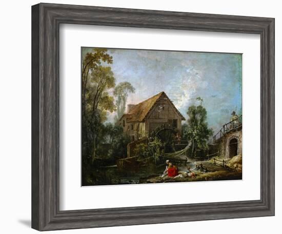 The Mill-François Boucher-Framed Giclee Print