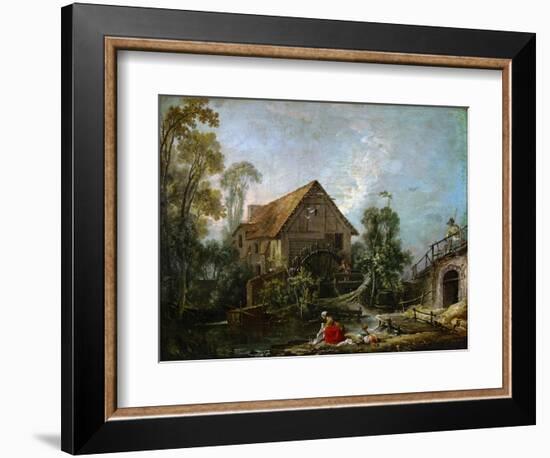 The Mill-François Boucher-Framed Giclee Print