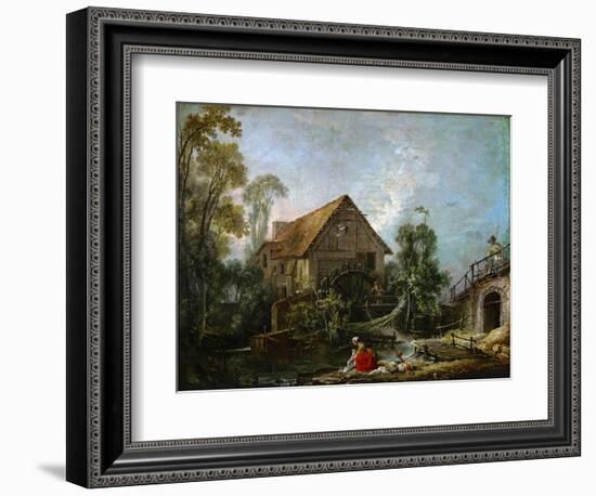 The Mill-François Boucher-Framed Giclee Print