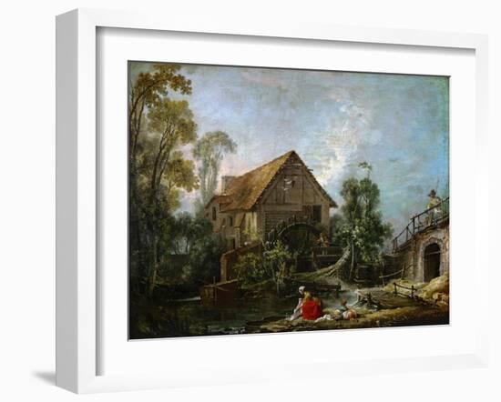 The Mill-François Boucher-Framed Giclee Print