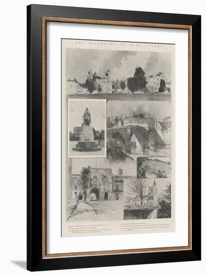 The Millenary of King Alfred-Joseph Holland Tringham-Framed Giclee Print