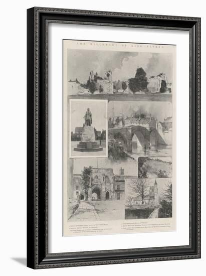 The Millenary of King Alfred-Joseph Holland Tringham-Framed Giclee Print