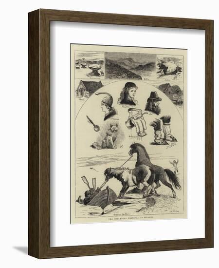 The Millenial Festival in Iceland-Samuel Edmund Waller-Framed Giclee Print