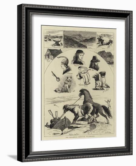 The Millenial Festival in Iceland-Samuel Edmund Waller-Framed Giclee Print