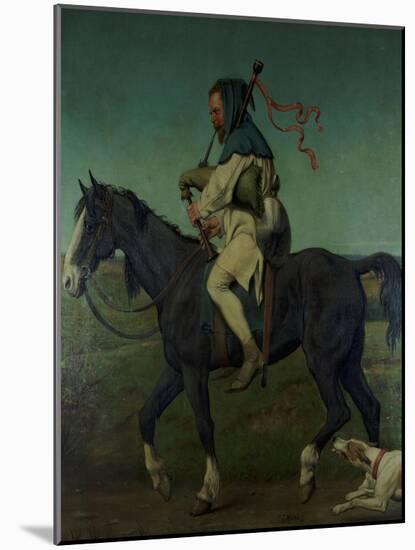 The Miller from Chaucer's 'Canterbury Tales', 1878-John Brett-Mounted Giclee Print