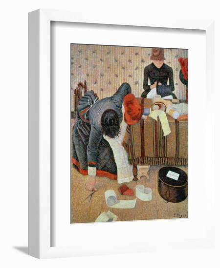 The Milliner, 1885-Paul Signac-Framed Giclee Print