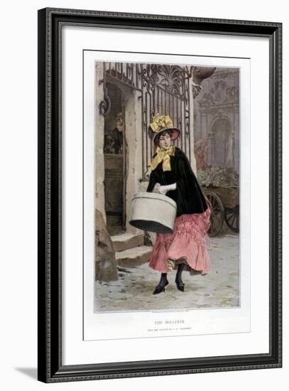 The Milliner, 1890-Frederik Hendrik Kaemmerer-Framed Giclee Print