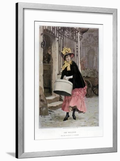 The Milliner, 1890-Frederik Hendrik Kaemmerer-Framed Giclee Print