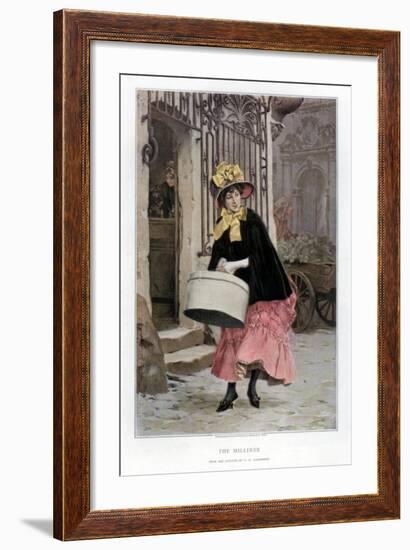 The Milliner, 1890-Frederik Hendrik Kaemmerer-Framed Giclee Print