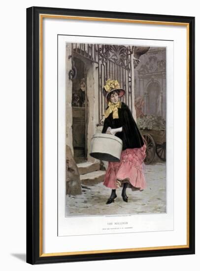 The Milliner, 1890-Frederik Hendrik Kaemmerer-Framed Giclee Print