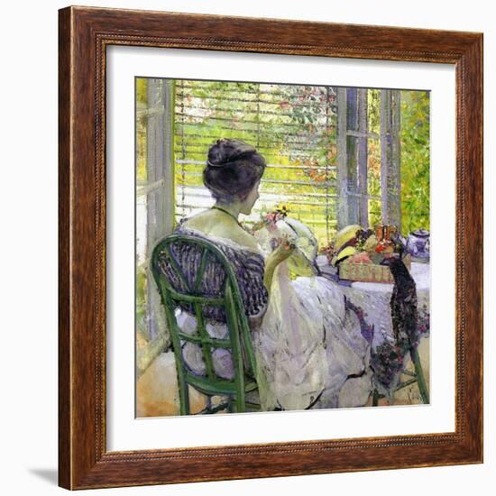 The Milliner, c.1909-Richard Edward Miller-Framed Giclee Print