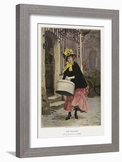 The Milliner-Frederik Hendrik Kaemmerer-Framed Giclee Print