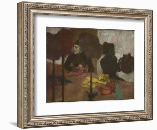 The Milliners, C.1882-1905-Edgar Degas-Framed Giclee Print