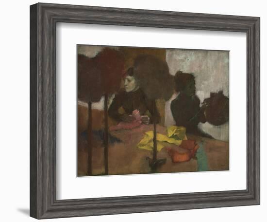 The Milliners, C.1882-1905-Edgar Degas-Framed Giclee Print