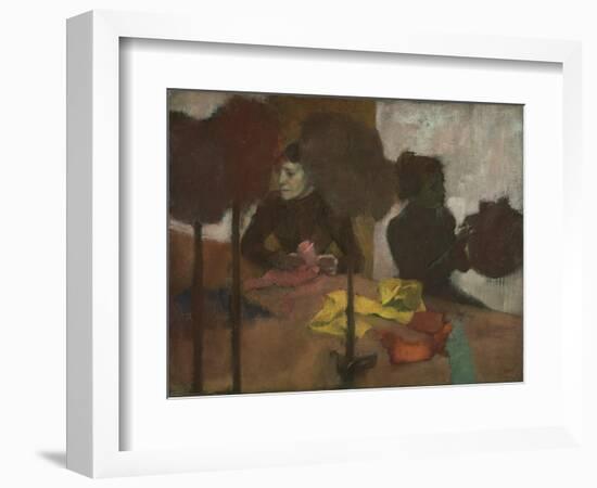 The Milliners, C.1882-1905-Edgar Degas-Framed Giclee Print