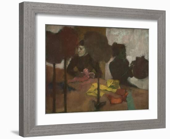 The Milliners, C.1882-1905-Edgar Degas-Framed Giclee Print