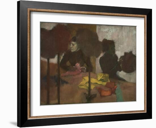 The Milliners, C.1882-1905-Edgar Degas-Framed Giclee Print