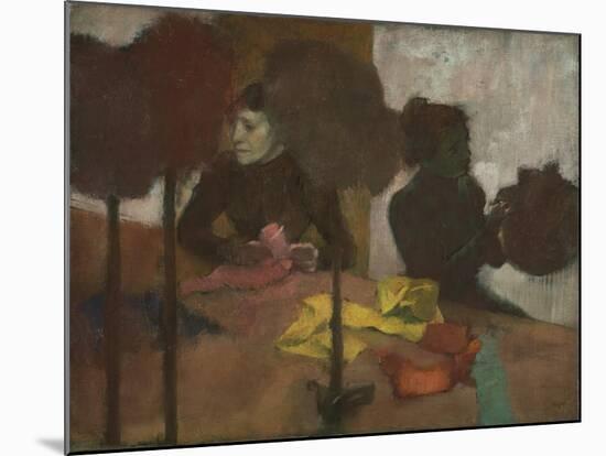 The Milliners, C.1882-1905-Edgar Degas-Mounted Giclee Print