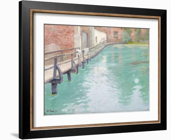 The Mills at Montreuil-Sur-Mer, Normandy, 1891-Fritz Thaulow-Framed Giclee Print