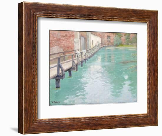 The Mills at Montreuil-Sur-Mer, Normandy, 1891-Fritz Thaulow-Framed Giclee Print