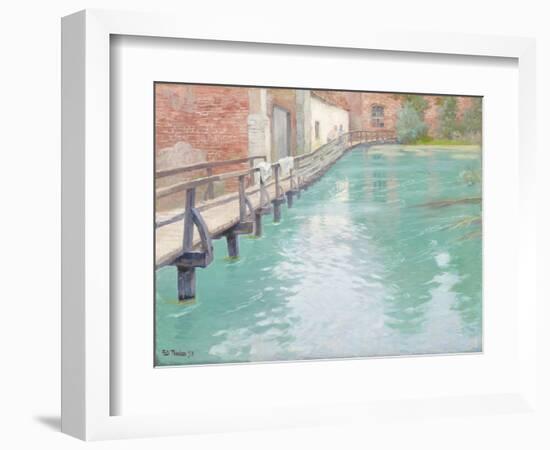 The Mills at Montreuil-Sur-Mer, Normandy, 1891-Fritz Thaulow-Framed Giclee Print