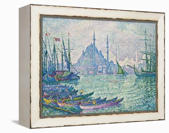 The Minarets at the Golden Horn; La Corne D'Or, Les Minarets, 1907-Paul Signac-Framed Premier Image Canvas