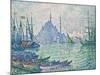 The Minarets at the Golden Horn; La Corne D'Or, Les Minarets, 1907-Paul Signac-Mounted Giclee Print