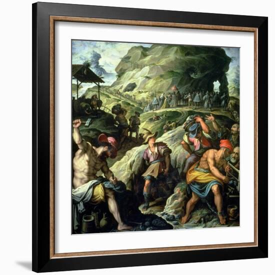 The Mine, 1572-Jacopo Zucchi-Framed Giclee Print