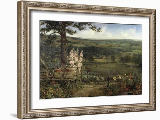 The Minister's Garden-Cecil Gordon Lawson-Framed Giclee Print