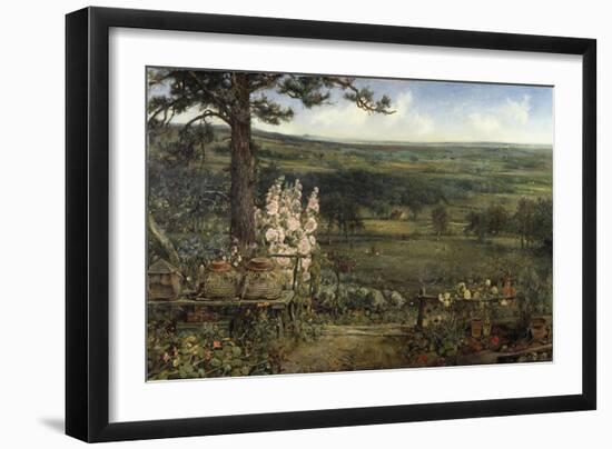 The Minister's Garden-Cecil Gordon Lawson-Framed Giclee Print