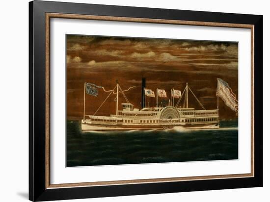 The "Minnie Cornell", 1879-James Bard-Framed Giclee Print