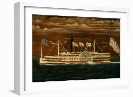 The "Minnie Cornell", 1879-James Bard-Framed Giclee Print