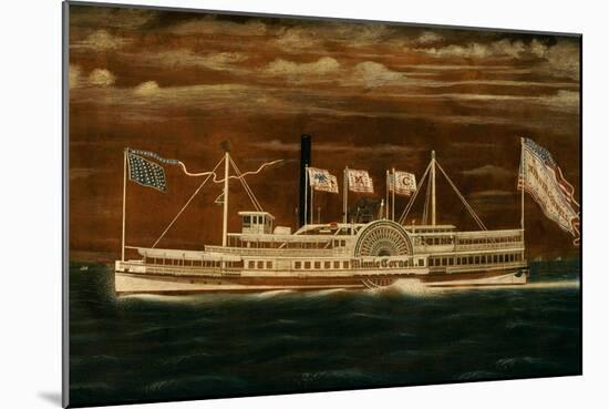 The "Minnie Cornell", 1879-James Bard-Mounted Giclee Print