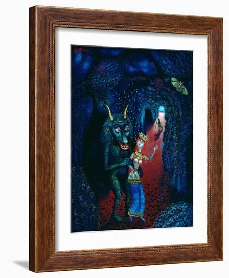 The Minotaur, 1997-Tamas Galambos-Framed Giclee Print