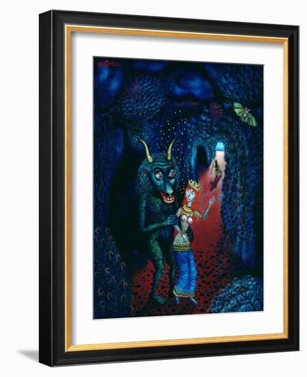 The Minotaur, 1997-Tamas Galambos-Framed Giclee Print