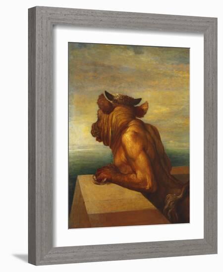 The Minotaur-George Frederic Watts-Framed Giclee Print